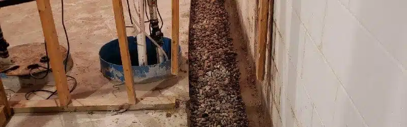 Foundation Specialist - sump pump installation and French drain